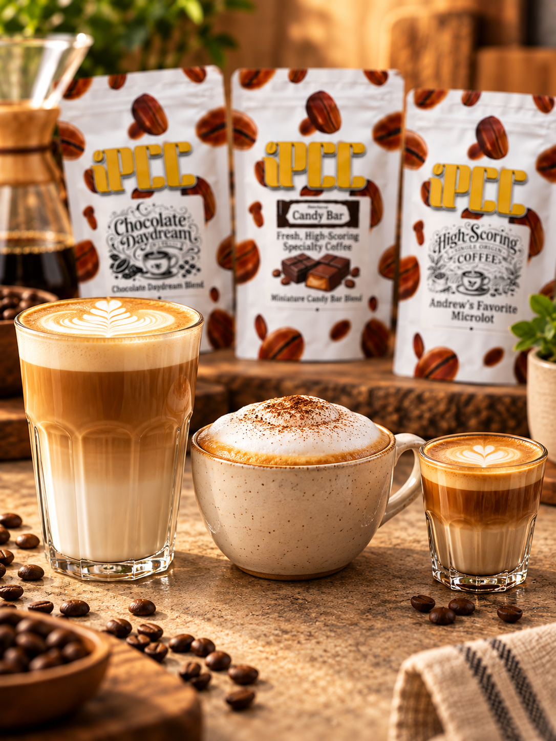 Latte vs cortado vs cappuccino size and milk comparison