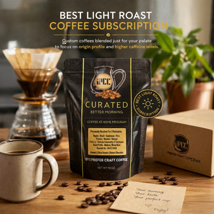 best light roast specialty coffee subscription