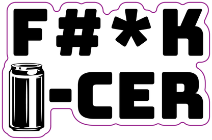Beer Charity Stickers, Fuck Cancer Stickers, Best Craft Beer Stickers