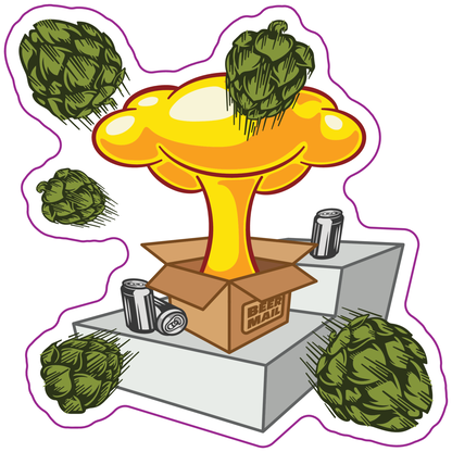 Best Porch Bomb Stickers, Best Beer Mail Stickers, Best Craft Beer Stickers